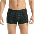 thumbnail image 4 of Adidas Men's Boxer Shorts, 5-Pack - Trunks, Active Flex Cotton, Logo Black/Green S (Small), 4 of 6