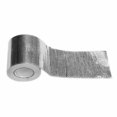 thumbnail image 2 of Riwesomey Cinta de papel de aluminio resistente a altas temperaturas Cinta adhesiva de papel de sellado universal 5x5cm Herramientas de reparación de automóviles plata 5x5cm, 2 of 6