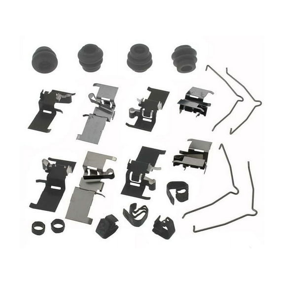 Front Brake Hardware Kit - Compatible with 2007 - 2011 Toyota Camry 2008 2009 2010