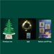 thumbnail image 5 of Toystoory Decoraciones navideñas Mini Escritorio Adornos para árboles de Navidad Árbol de Navidad brillante con juego de luces Kits de decoración para fiestas No.1 Toystoory HA040447-01, 5 of 6