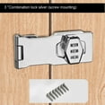 thumbnail image 2 of Multifunctional Password Cabinet Door Lock Metal Door Bolt Drawer Lock, 2 of 7