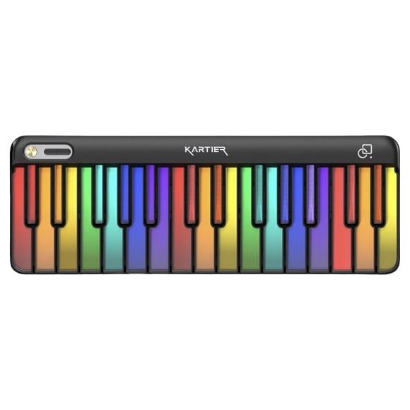 Teclado MIDI Kartier Piano con más de 1000 sonidos y LED Bluetooth