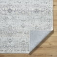 thumbnail image 4 of Livabliss Area Rugs for Living Room, 7x9 Lorenz Traditional Light Sage Rug, Bedroom Dining Room Home Decor Stain Resistant Carpet (6'7" x 9'), 4 of 6