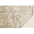 thumbnail image 3 of HomeRoots 511769 12 x 15 ft. Brown & Ivory Abstract Stain Resistant Rectangle Area Rug, 3 of 5