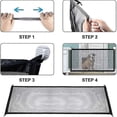 thumbnail image 3 of 180 Cm Extra Wide Baby Gate Extra Long Dog Gate For The House Retractable Baby Gates For Doorw Sgx, 3 of 5