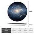 thumbnail image 2 of Honeii The Galaxy Print Elegant Bone China Decorative Plate, Porcelain Plate,Art Crafts,Ceramic Ornaments for Home Office Wall Decor-8in, 2 of 6