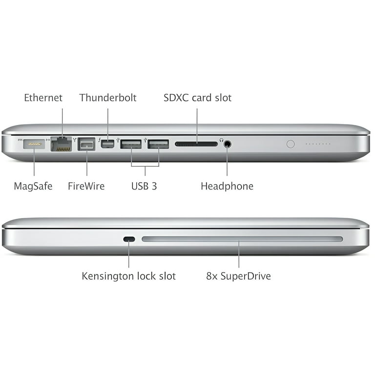 Restored Apple MacBook Pro 13.3-inch Silver 4GB RAM 500GB