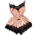 thumbnail image 2 of ¡Novedad de 2023! Ropa de dormir con lazo para mujer, ropa de dormir con tirantes sin mangas, camisola de satén con ribete de encaje, conjuntos de pijama, lencería sexy para mujer, pijama para mujer xuanjing unisex, 2 of 2