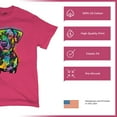 thumbnail image 4 of Tee Hunt Unconditional Loyalty T-Shirt Adopt a Dog Dean Russo Pets Men's Tee, Hot Pink, Medium, 4 of 5
