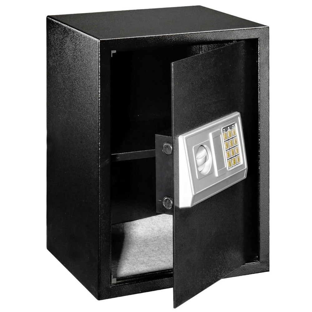 Kepooman Electronic Deluxe Digital Security Safe Box for Home Office, Black Kepooman Electronic Deluxe Digital Security Safe Box for Home Office, Black