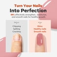 thumbnail image 3 of modelones Nail Strengthener and Growth Blushed Berry Nail Repair for Damaged Nails Strengthening Polish 15ml Natural Concealer Foundation Nail Care Gifts for Women, 3 of 8