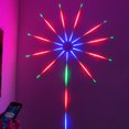 thumbnail image 1 of Luces Starburst con control remoto, cadena de luces LED navideñas con Bluetooth, fuegos artificiales LED para decoración de jardines interiores y exteriores, fiestas de bodas (A), 1 of 5