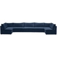 thumbnail image 2 of Meridian Furniture Jacob Sectionnel Modulaire en Velours Bleu Marine, 2 of 5