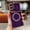 Darkpurple, variant on Allytechgroup Plating Frame Case for Samsung Galaxy S22 Plus, Curly Wave Frame Support Wireless Charging Shockproof Magnetic Back Cover for Samsung Galaxy S22 Plus Women Girls, Darkpurple