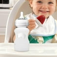 thumbnail image 5 of Silicone Glass Bottle Sleeve - Heat Insulation, Non-, Food-Grade - for Baby Bottles, Milk Glasses, Anti-Scratch Protection, 5 of 8