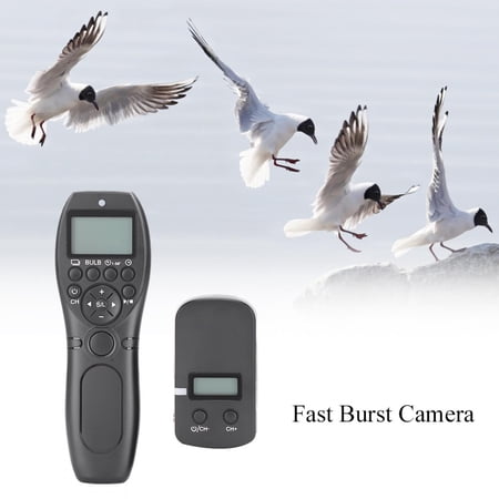 Hilitand Shutter Remote Control,YouPro MC-292 DC0 Wireless Timing ...