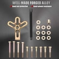 thumbnail image 3 of 13Pcs Harmonic Balancer Puller Kit Steering Wheel Puller/Installer Crankshaft Pulley Tool for Automotive Repairs, 3 of 8