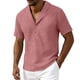 thumbnail image 5 of Top Casual Suelto de Lino de Color Sólido para Deporte Y Vacaciones Al Mar, 5 of 6