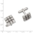 thumbnail image 2 of Double Square Cuff Links Link Collar Stay  For Dad Mens  For Him, 2 of 6