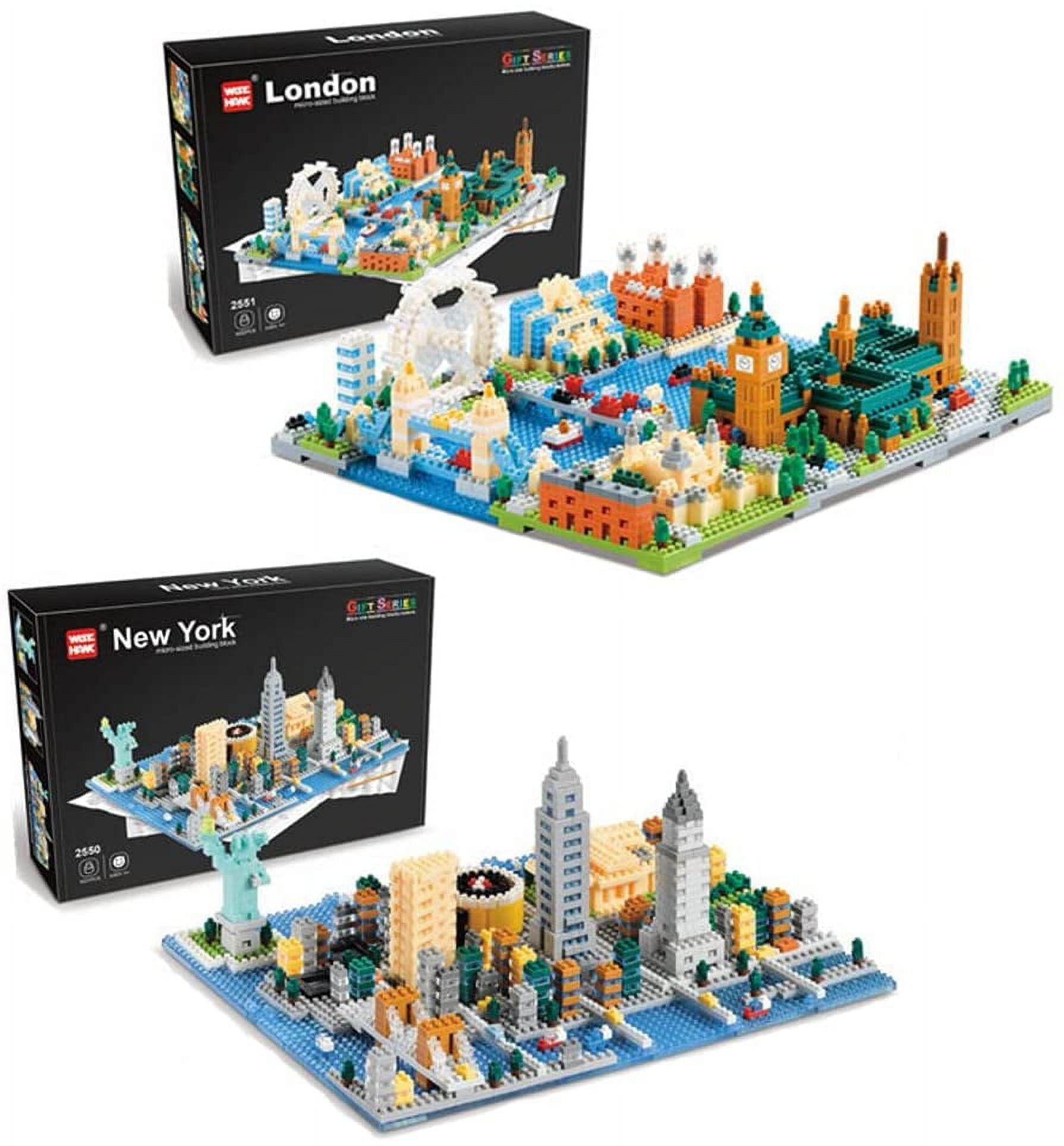 Building Blocks City Street View Building Block Model