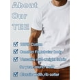 thumbnail image 5 of freedom Eagle G500 pure cotton men's T-shirt comfort fit, 5 of 12