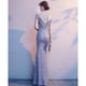 thumbnail image 5 of Vestido de noche de cola de pez para mujer, elegante, elegante, para banquetes, para anfitrionas de reuniones anuales, vestido largo con lentejuelas para socialité, 5 of 5