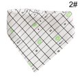 thumbnail image 2 of Dog Triangle Bandana Creative Cotton Soft Plaid Pet Collar Dog Triangle Bib, 2 of 10