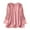 Pink, variant on BLCHUNen Long Sleeve Shirts for Women Lace Plus Size Pullover V Neck Breathable Nightwear Sleep Pajamas Casual Trendy Blouses Tops