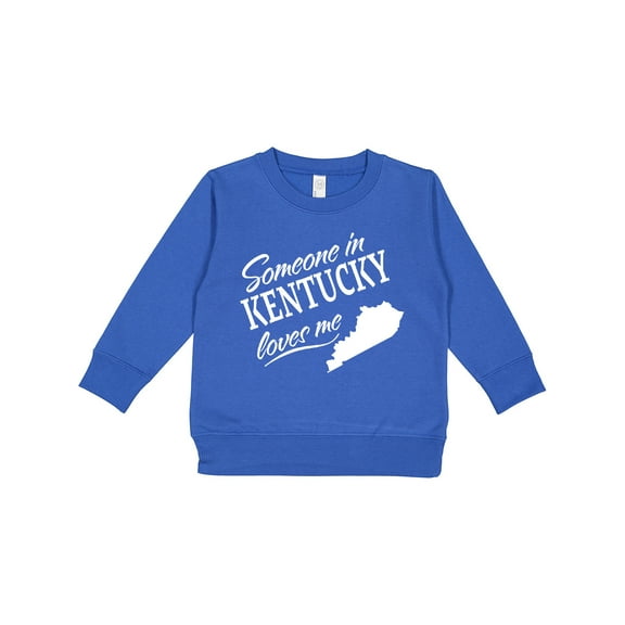 Inktastic Someone in Kentucky Loves Me Toddler Sweatshirt