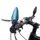 thumbnail image 5 of Un par de empuñaduras de manillar de bicicleta LED impermeables, luz antirrobo, lámpara de advertencia de bocinas de bicicleta (azul), 5 of 5