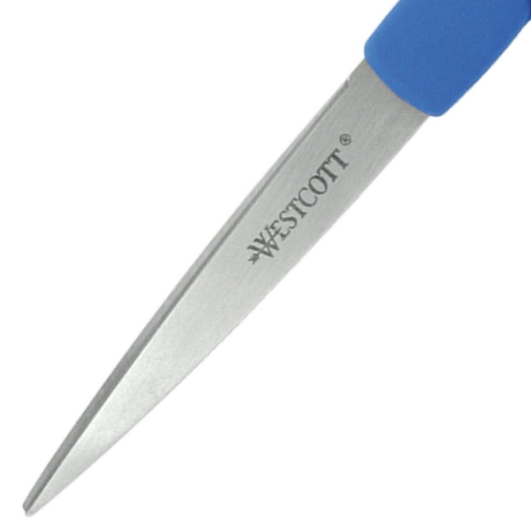 Westcott Preferred Line Stainless Steel Scissors, 7 in, Blue