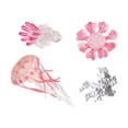 thumbnail image 3 of Juguetes del ciclo de vida de las medusas, figura del ciclo de crecimiento de la vida de los animales para niños de 3 a 6 años, herramientas de enseña Rosa, 3 of 8