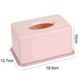 Sunjoy Tech Tissue Box Cover, Rectangular Facial Tissue Holder Case