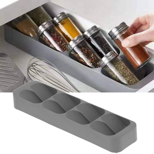 Diydeg Estante de Especias Organizador de Botellas de Especias para cajones de Cocina para gabinetes Cocina Octpeak NO Walmart en linea