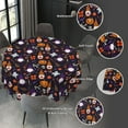 thumbnail image 4 of Halloween Tablecloth 60 inch Round, Durable Table Cover for Kitchen Dining Room, Holiday Tablecloth for Party Dinner, 4 of 5