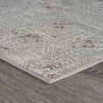 thumbnail image 5 of LR Home Imara Dez Gray/Red Southwestern Tribal Polyester Area Rug, 9'6" x 13', 5 of 8