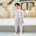 thumbnail image 2 of Vedolay Baby Girls Outfit Long Sleeve Bottom Pant Clothes Set 2023 White,110, 2 of 5