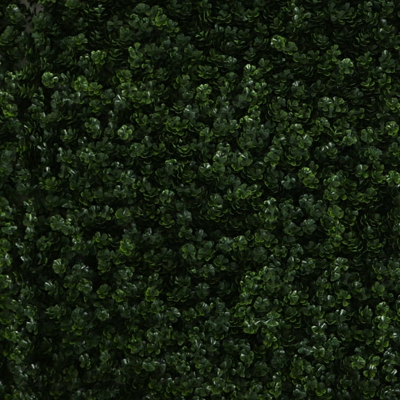 3rd Street Inn Saw Toothed Boxwood Greenery Panels - 12 Pack