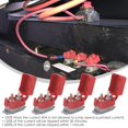thumbnail image 3 of LAICAIW 40A 12V Automatic Reset Circuit Breaker, with Cover Stud Bolt for Automotive 8 Packs, 3 of 7