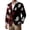 Red, variant on Delconic Mens Corduroy Blazer Halloween Print Sport Coat Casual Business Jacket Two Button Notch Lapel Tailored Fit Party Outerwear Black L