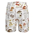 thumbnail image 6 of Disketp Men'S Swim Trunks Hawaiian Breathable Surf Beach Swimsuits Mesh Lining Beach Shorts With Pockets-Mushrooms And Butterflies, 6 of 9