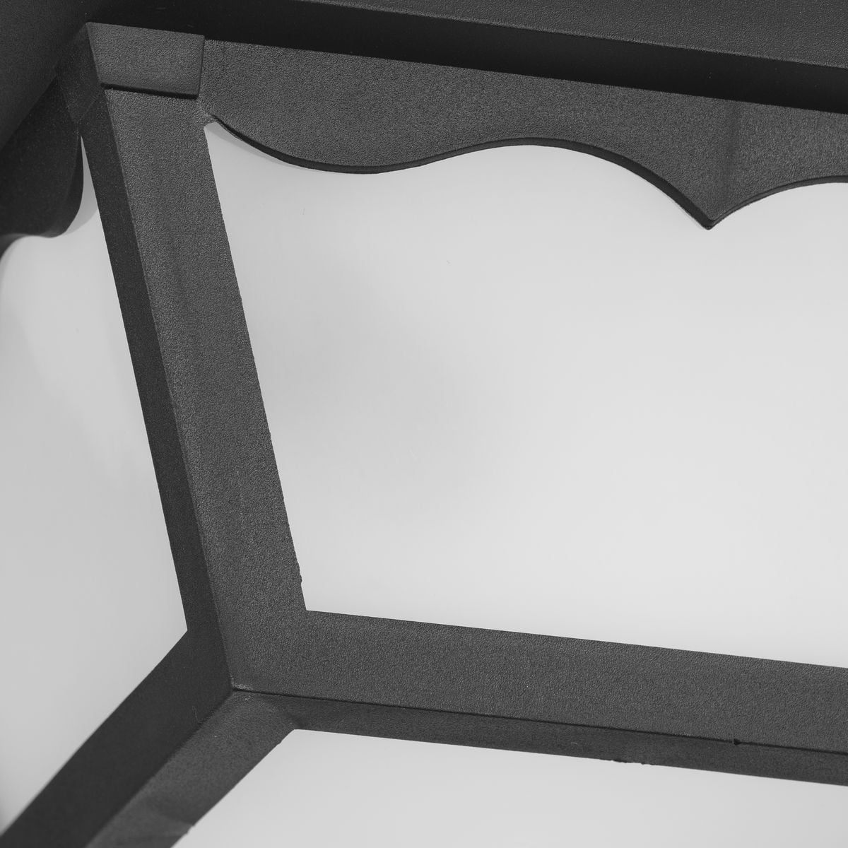 One-Light 8-1/4" Flush Mount for Indoor/Outdoor use