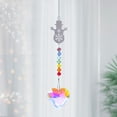 thumbnail image 5 of Crystal Suncatcher Home Garden Pendant, Large Hanging Window Ornament for Indoor Outdoor Garden and Balcony, Colorful Light Reflecting Feng Shui Decoration Gift, 5 of 6