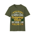 thumbnail image 2 of Outdoor Camping Mom Grandma Aunt Novelty Apparel Unisex Softstyle T-Shirt, 2 of 5
