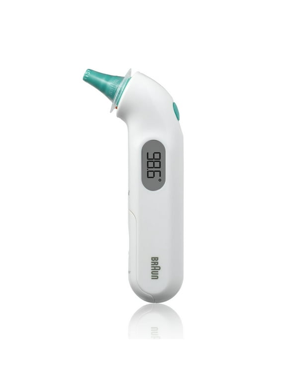 Braun Thermo Scan 3 Ear Thermometer, for Infant and Toddlers, White IRT3030US