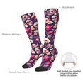 thumbnail image 4 of Fuzoiu music Skull record Guitar Print Adult Stockings,Crew Socks,Unisex Fashion Socks, Casual Sports Socks,Comfortable Crew Socks for Everyday Wear and Sports, 4 of 6