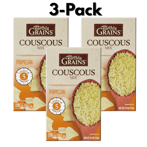 Earthly Grains Parmesan Couscous Mix 3-Pack 5.9 oz