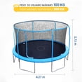 thumbnail image 2 of Trampolín Brincolín Sportspower 14 Pies 4.27m Reforzado Uso Exclusivo, 2 of 6