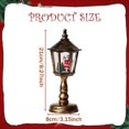thumbnail image 4 of GUOOL Christmas Snow Globe with Light Christmas Decoration for Holiday Table Party, 4 of 6