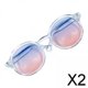 thumbnail image 1 of Gafas para Muñeca a Escala 2x1/6, Gafas en Miniatura de Colores, Gafas para Vestir, Gafas Redondas para Accesorios de Disfraz de Muñeca de Moda de 12" 2 piezas, 1 of 10